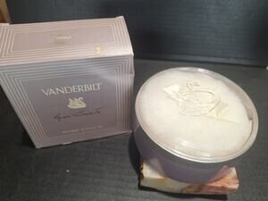 Vintage Gloria Vanderbilt Vanderbilt Body Powder 5 Oz NOS Cosmair 1980s